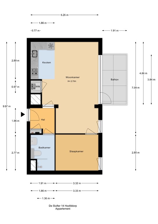 mediumsize floorplan